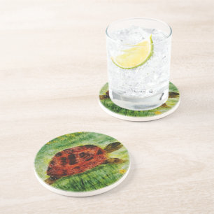 Reptile Animal Art Tortoise Coaster