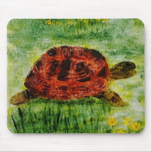 Reptile Animal Art Tortoise Mouse Pad