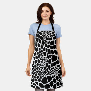 Reptile animal print apron