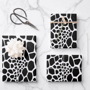 Reptile animal print wrapping paper sheet