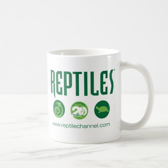 Reptile Anniversary #4 Coffee Mug (Right)