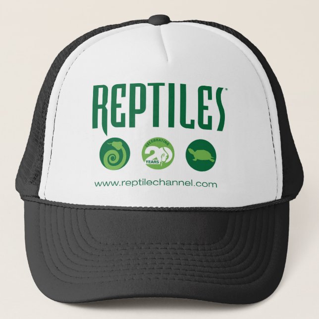Reptile Anniversary #4 Trucker Hat (Front)