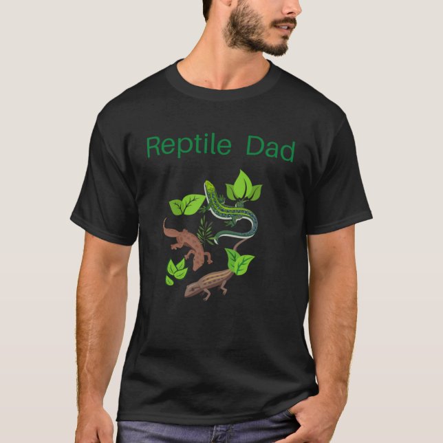 Reptile Dad T-Shirt (Front)