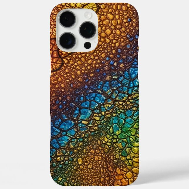 Reptile Dinosaur Skin iPhone Case (Back)