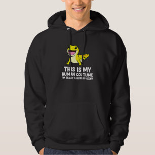 Reptile Leopard Gecko Costume I'm Really A Leopard Hoodie