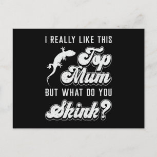 Reptile Lizard Gecko Reptiles Animal Funny Gift Postcard