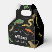 Reptile, Lizards & Amphibians Kids Birthday
