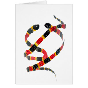 Reptile Painting Coral Snakes