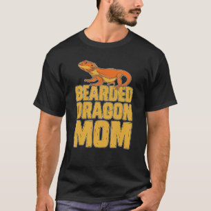 Reptile Pet Mummy Bearded Dragon Mum Animal Bearde T-Shirt