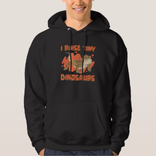 Reptile Pet Owner Tiny Dinosaurs Animal Bearded Dr Hoodie