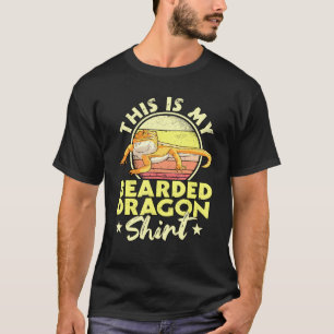 Reptile Quote This Is My Bearded Dragon T-Shirt