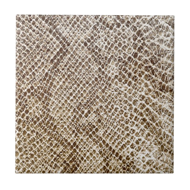 Reptile skin pattern ceramic tile (Front)