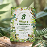 Reptile Slither Crawl Snake Birthday Invitation<br><div class="desc">Reptile Slither Crawl Snake Birthday Invitation</div>