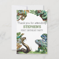 Reptile Slither Crawl Snake Turtle Birthday