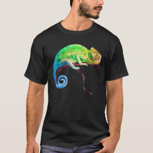Reptile Zoo Keeper Idea Lizard Safari Chameleon T-Shirt