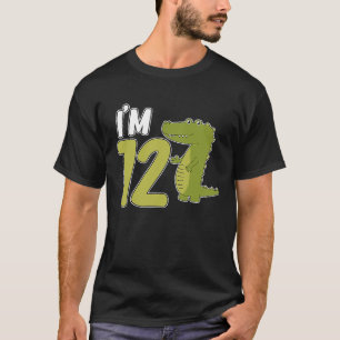 Reptiles 12th Birthday Crocodile Reptile Owner Gr T-Shirt