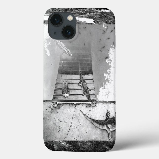 Reptiles Basking Case-Mate iPhone Case (Back)