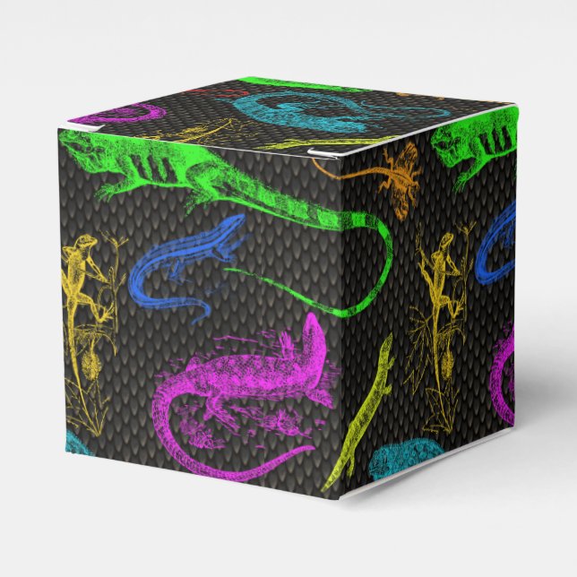 Reptiles! Favour Box (Front Side)