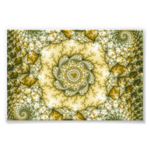 Reptilian - Fractal Art Photo Print