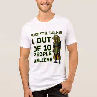 Reptilian Yikes fact Tri-Blend Shirt