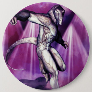 Reptillian 6 Cm Round Badge