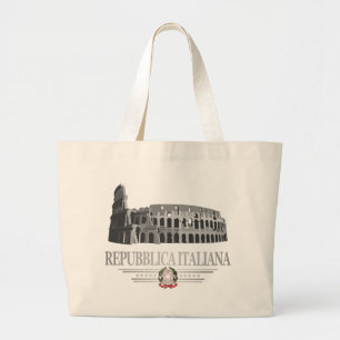 Repubblica Italiana (Roman Coliseum) Large Tote Bag