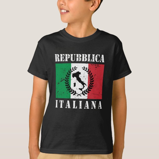 Repubblica Italiana T-Shirt (Front)