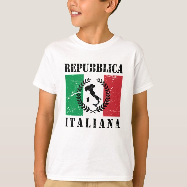 Repubblica Italiana T-Shirt (Front)