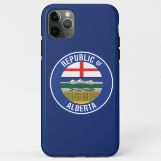 Republic of Alberta WEXIT iPhone 11 Pro Max Case