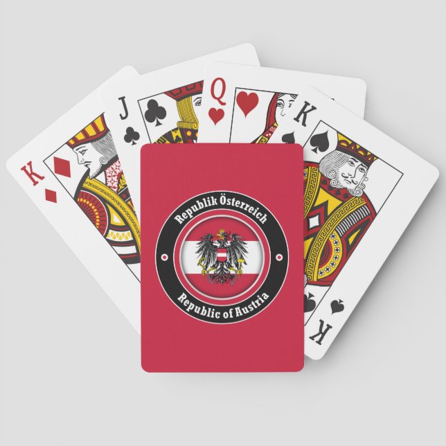 Republic of Austria Playing Cards (Back)