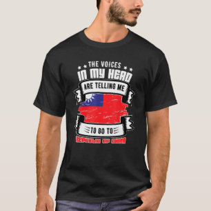 Republic Of China In My Head T-Shirt