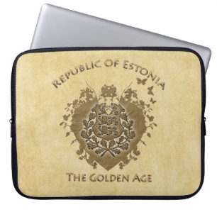 Republic Of Estonia Laptop Sleeve! Sleeve
