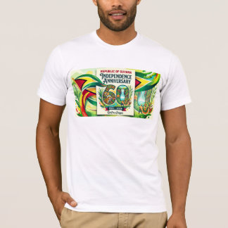 Republic  Of  Guyana 60th Independence Anniversary T-Shirt