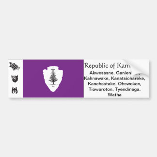 Republic of Kanienkeh Bumper Sticker