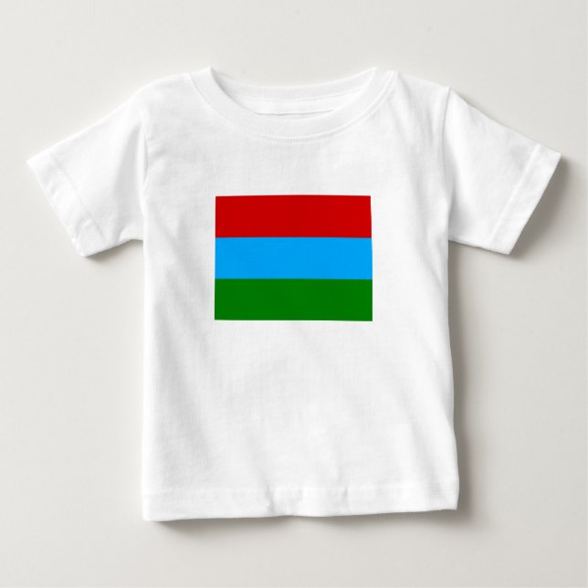 Republic of Karelia Flag Baby T-Shirt (Front)