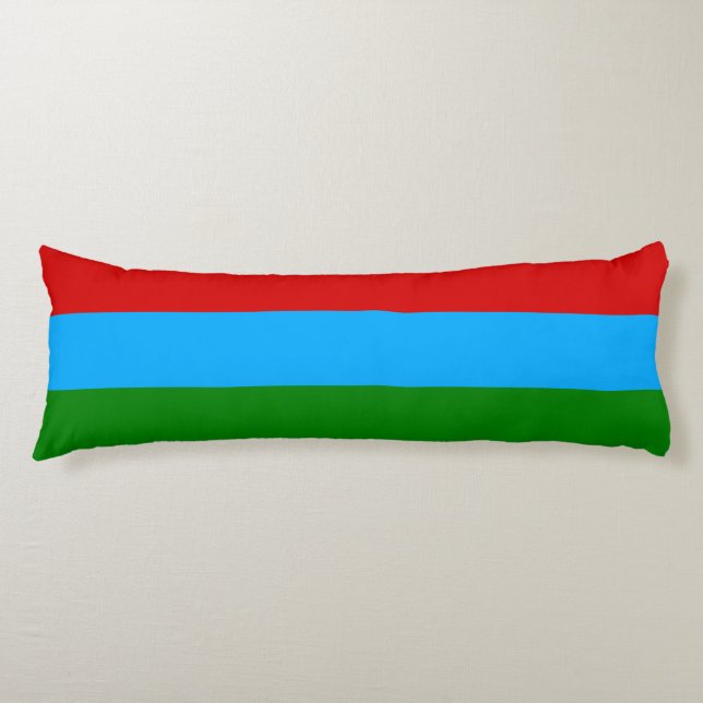 Republic of Karelia Flag Body Cushion (Front)