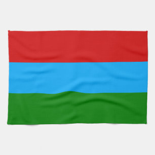 Republic of Karelia Flag Tea Towel