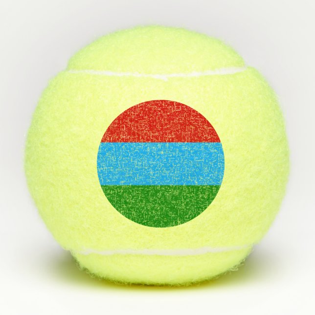 Republic of Karelia Flag Tennis Balls (Front)