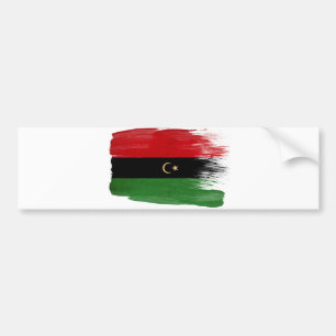 Republic of Libya Flag Bumper Sticker