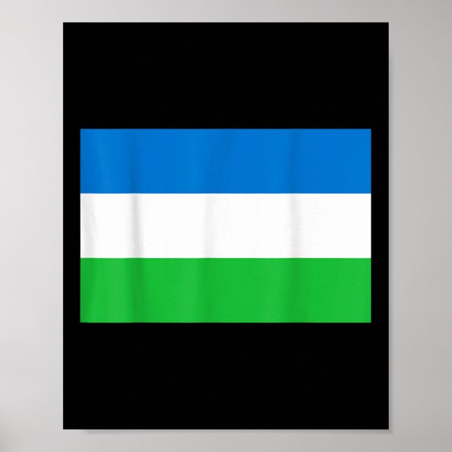 Republic Of Molossia Flag  Poster (Front)