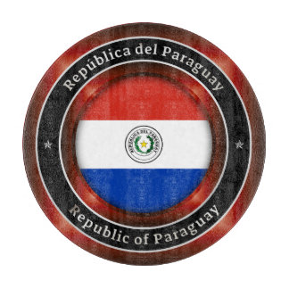 Republic of Paraguay Cutting Board