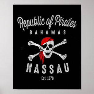 Republic Of Pirates Nau Bahamas Summer Poster