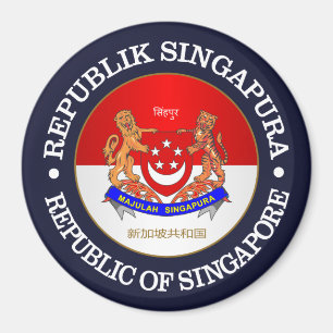 Republic of Singapore Magnet