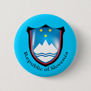 Republic of Slovenia Button