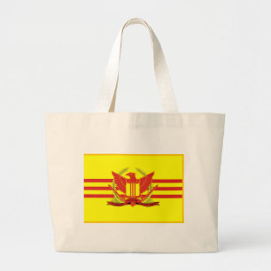 Republic of South Vietnam Military Forces Flag Large Tote Bag
