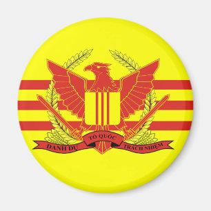 Republic of South Vietnam Military Forces Flag Magnet