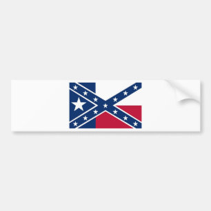 Republic of Texas Flag Bumper Sticker