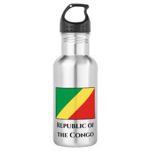 Republic of the Congo Flag 532 Ml Water Bottle