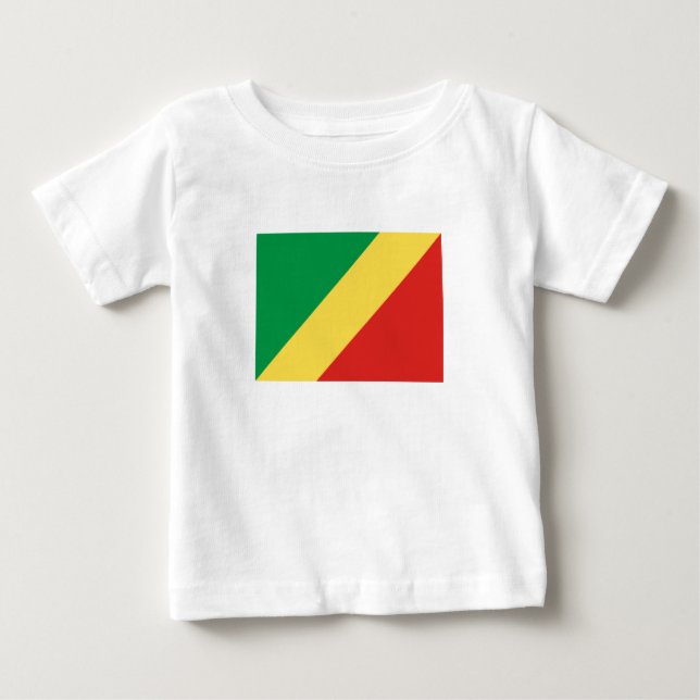 Republic of the Congo Flag Baby T-Shirt (Front)