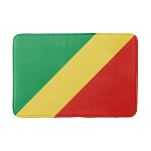 Republic of the Congo Flag Bath Mat